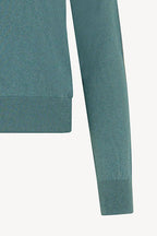 Maglia Dolcevita in Seta Cashmere Extrafine Lichene