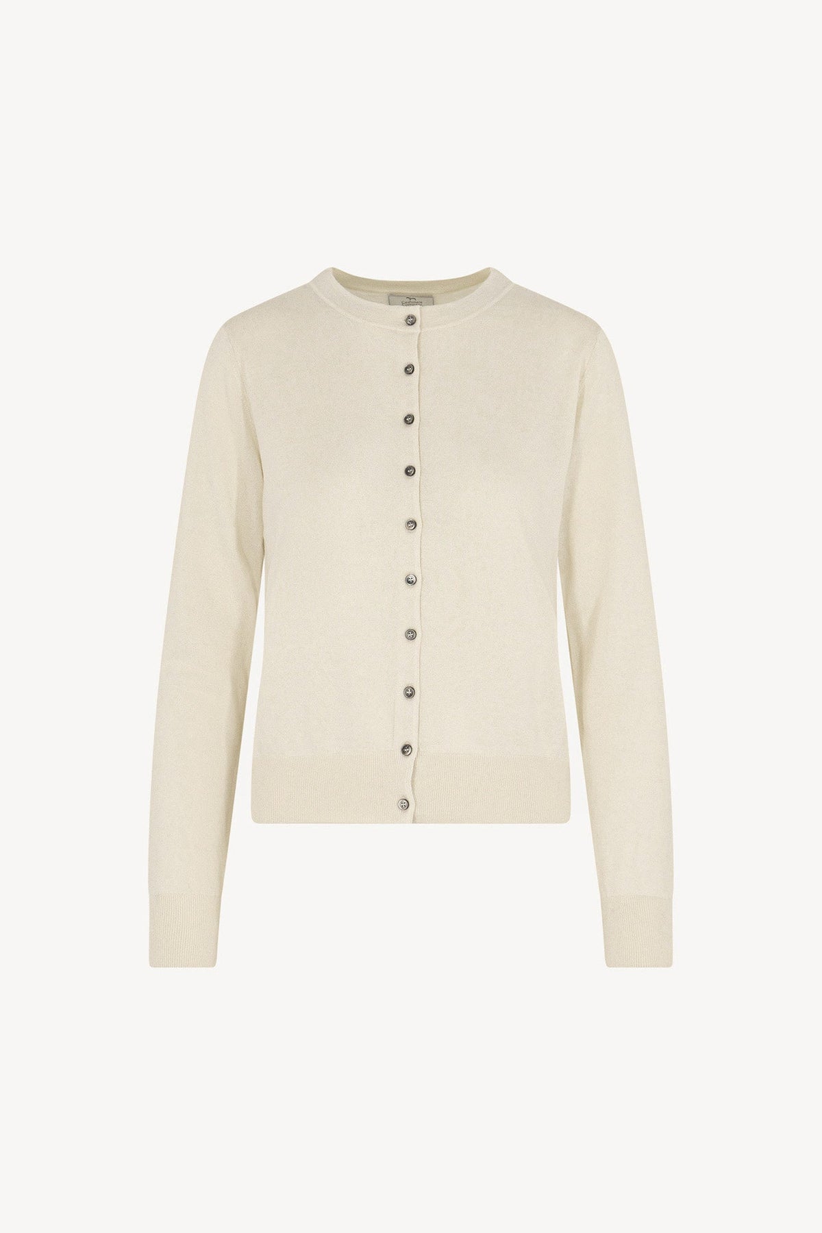 Cardigan in Seta Cashmere Extrafine Avorio