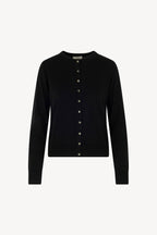 Cardigan in Seta Cashmere Extrafine Nero