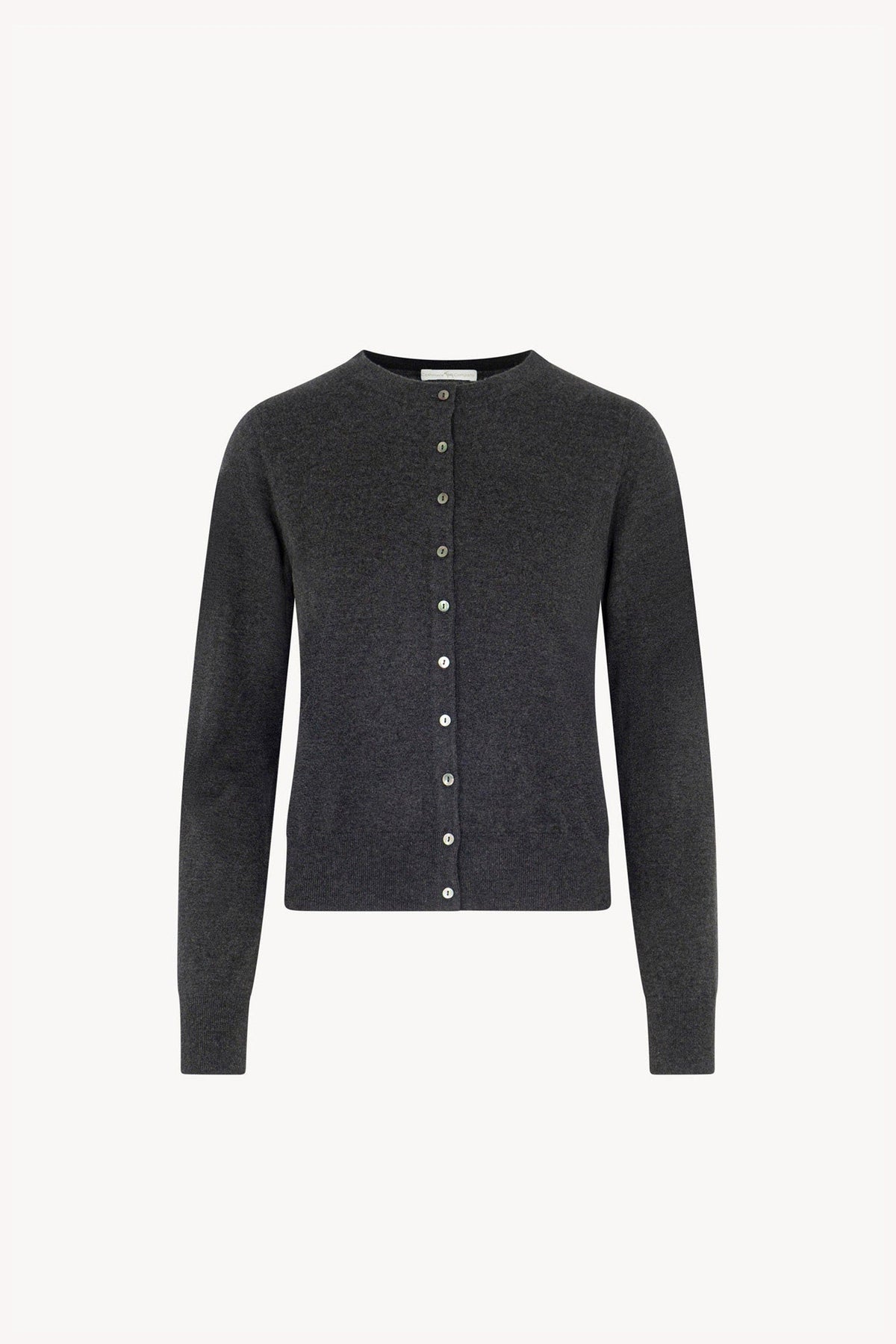 Cardigan in Seta Cashmere Extrafine Grigio