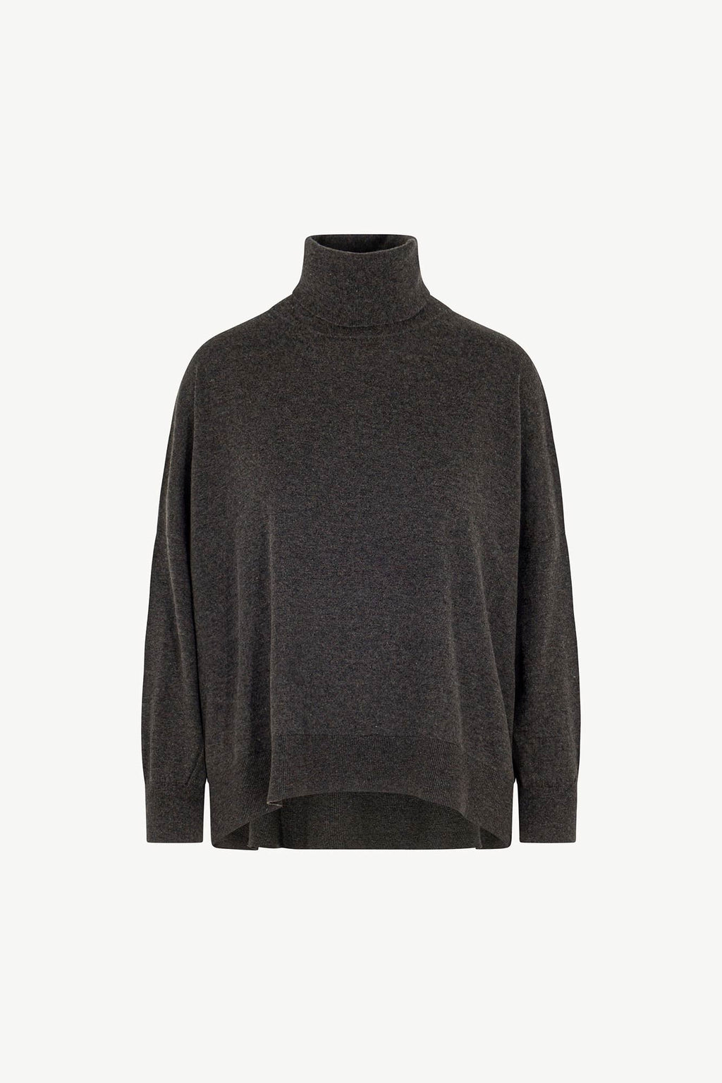 Dolcevita Over in Seta Cashmere Extrafine Grigio