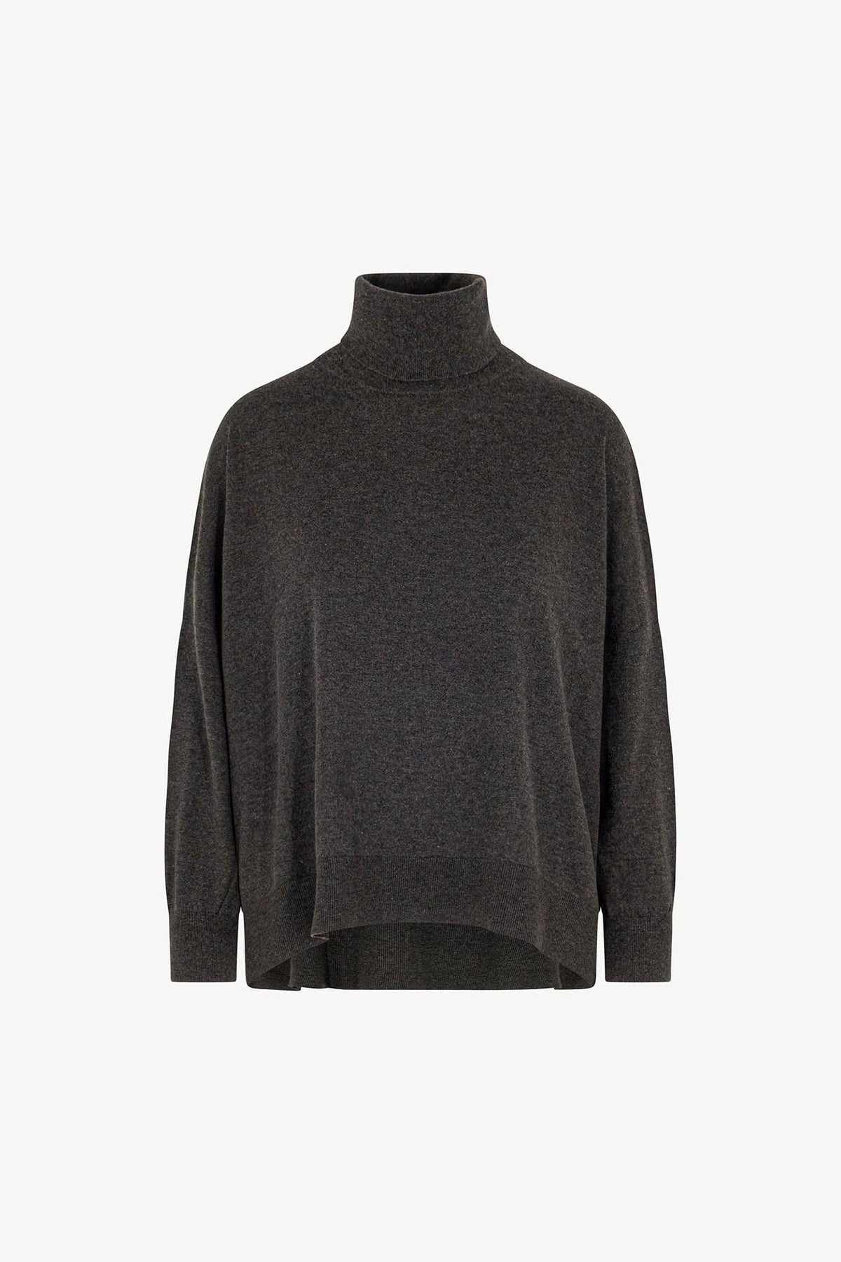 Dolcevita Over in Seta Cashmere Extrafine Grigio