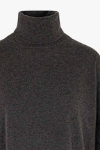 Dolcevita Over in Seta Cashmere Extrafine Grigio