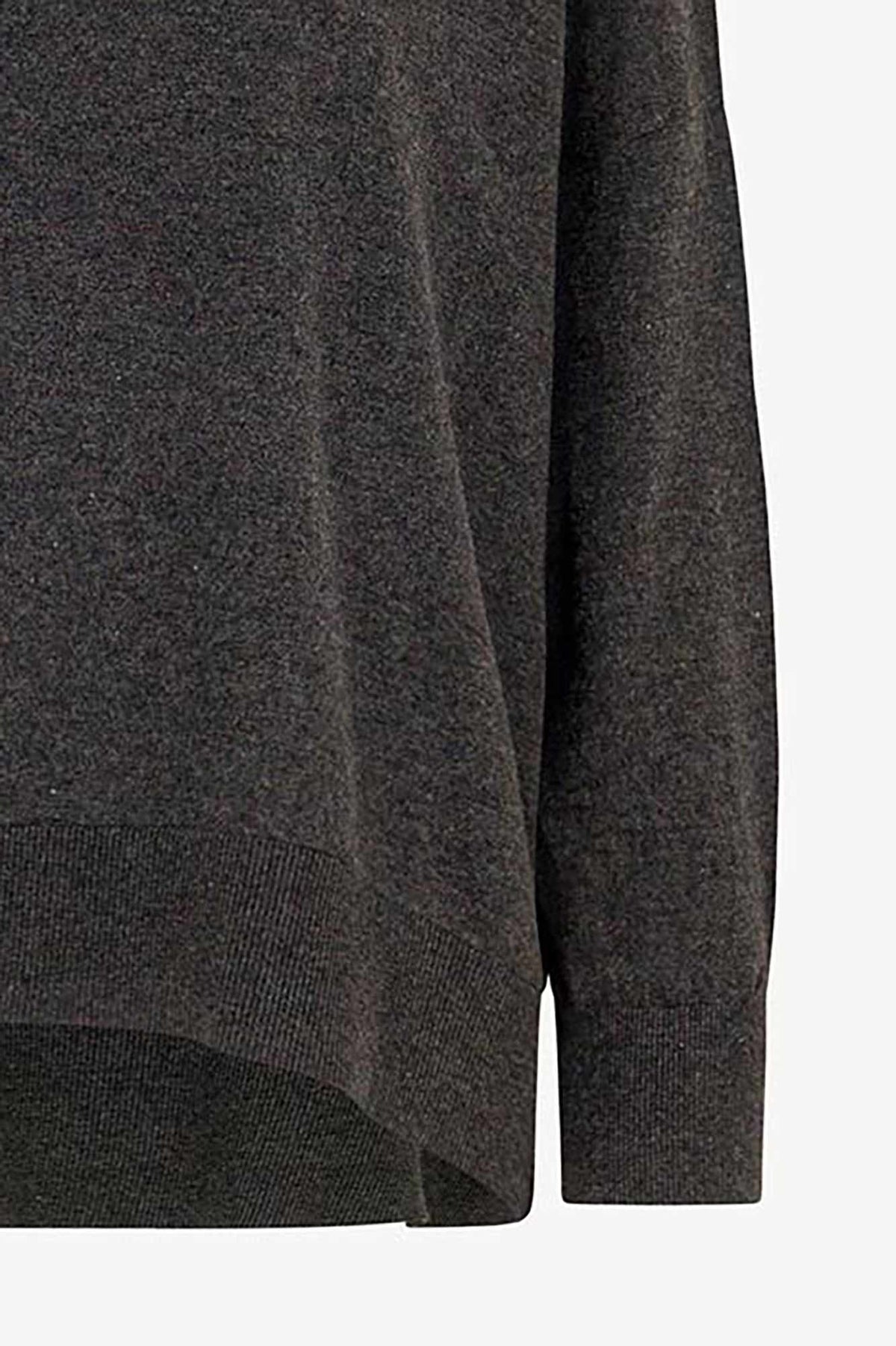 Dolcevita Over in Seta Cashmere Extrafine Grigio