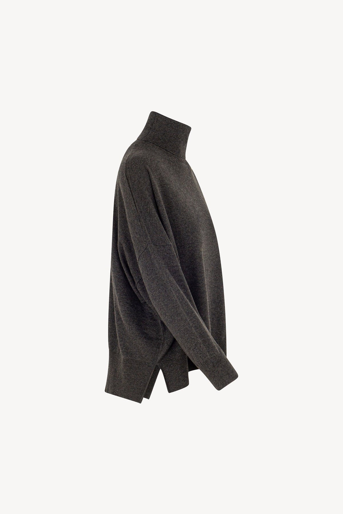 Dolcevita Over in Seta Cashmere Extrafine Grigio