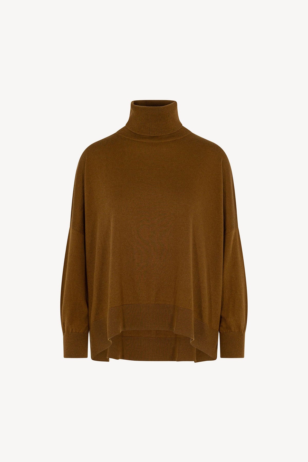 Dolcevita Over in Seta Cashmere Extrafine Terracotta
