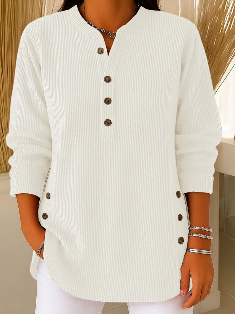 Iris | Tunica Henley con Bottoni