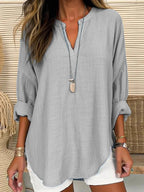 Eliza - Blusa Casual in Lino