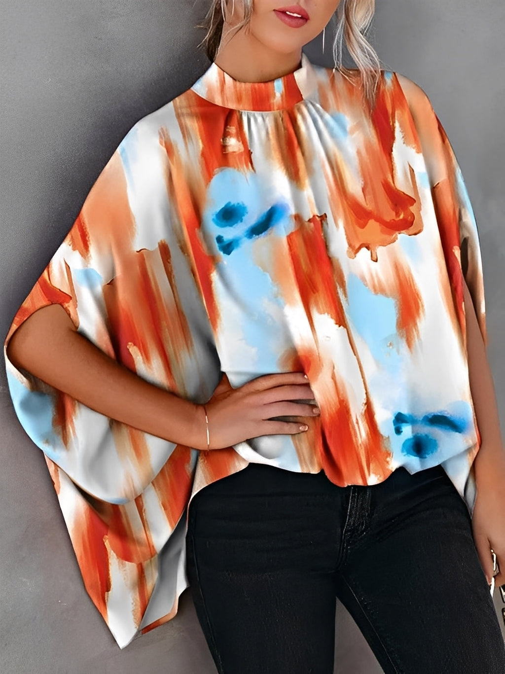 Nicola - Camicetta elegante con flair per donne