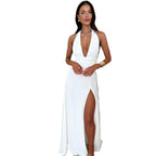 Clemency - Abito alla moda halter per donne