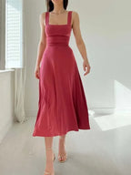 Emma - Abito Midi Reversibile Audrey