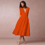 Sharise - Abito casual con scollo a V per donne