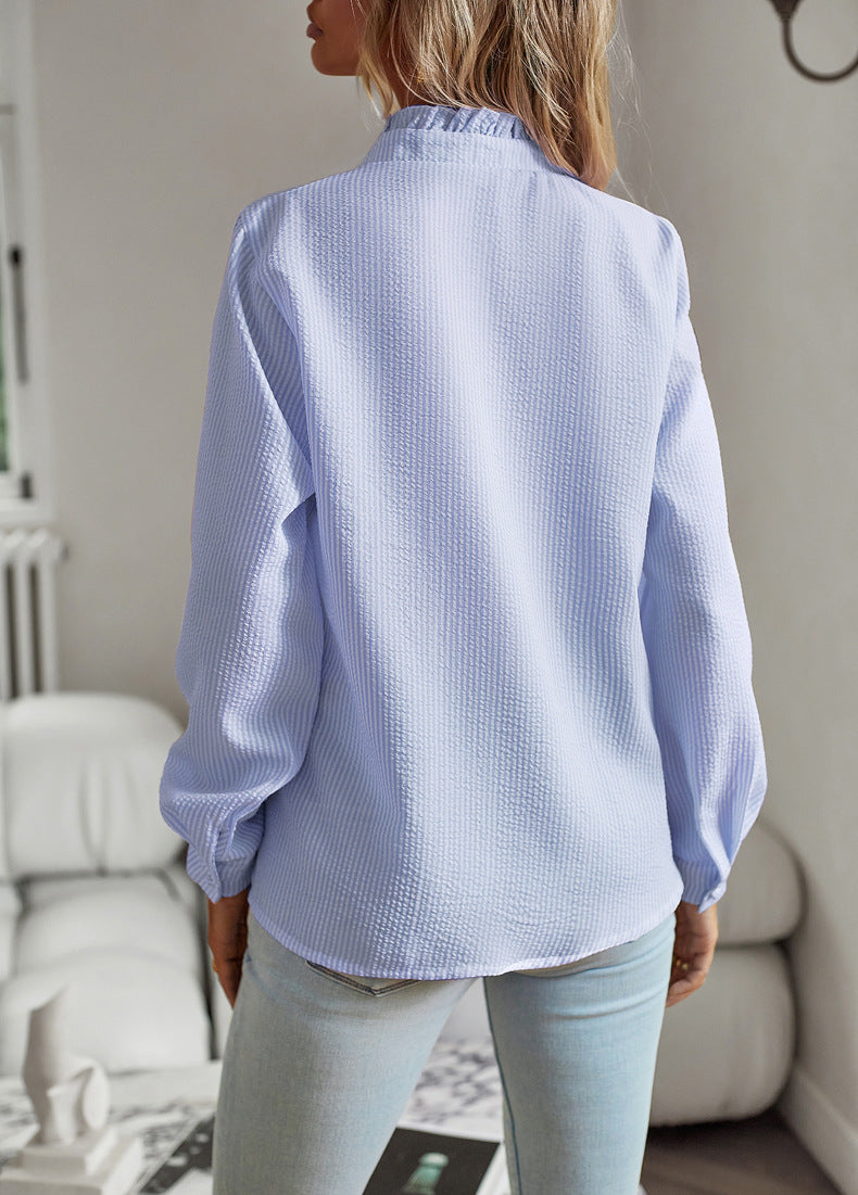 Shantelle - Elegante Camicetta con Rouches per Donne