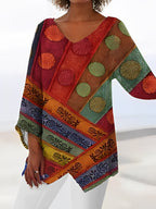 Berry - Camicetta elegante con scollo a V