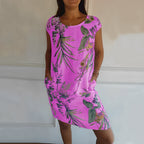 Jocelyn - Abito casual ampio con stampa per donne