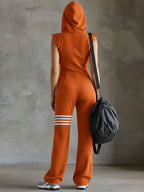 ELEANOR | RETRO ZIP-FRONT JUMPSUIT