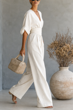 RISEL | ELEGANT WIDE-LEG JUMPSUIT