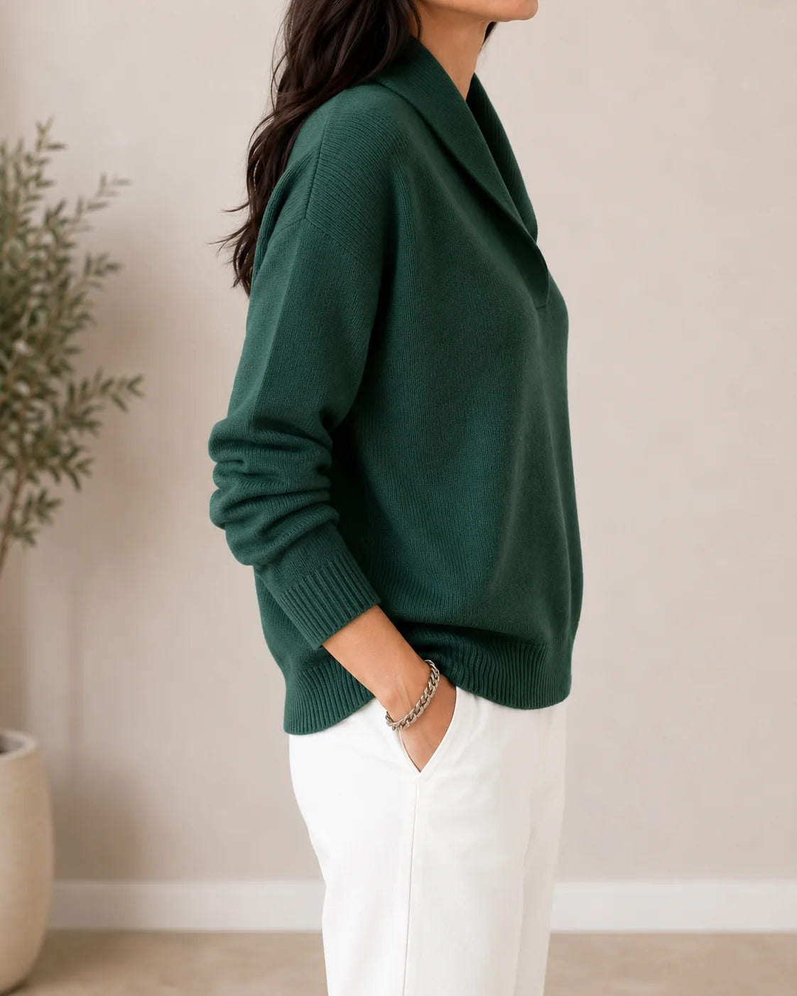 Nella | Maglione con Scollo a V