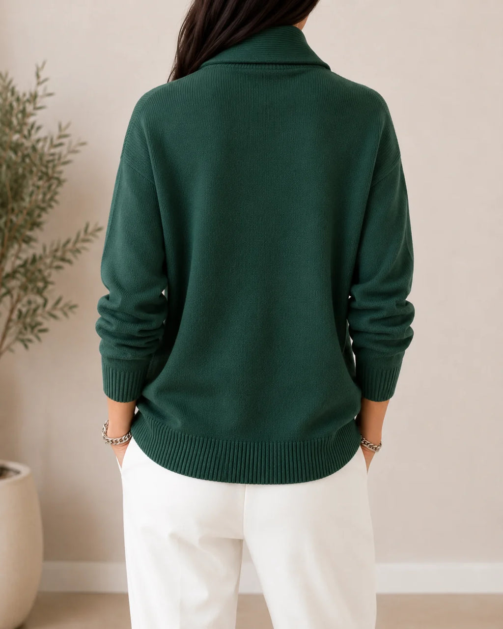 Nella | Maglione con Scollo a V