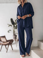 HARPER | COTTON RELAXED TWO-PIECE SET