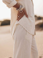 HARPER | COTTON RELAXED TWO-PIECE SET