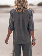 HARPER | COTTON RELAXED TWO-PIECE SET