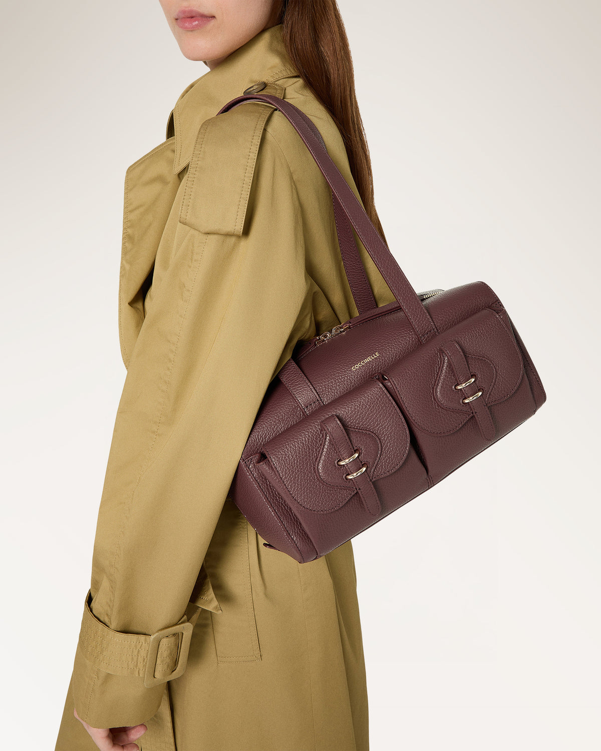 Handbag Grained Berry