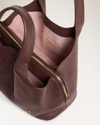 Handbag Grained Berry