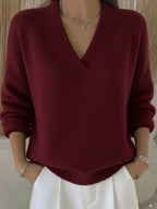 Liliana | Maglione Scollo a V Comodo