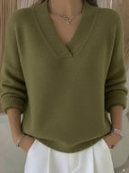 Vivelle™ | Relaxed V-Neck Sweater