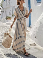 Serenity | Chic Coastal Maxi with Flattering Fit and Breathable Ease