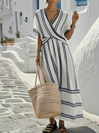 Serenity | Chic Coastal Maxi with Flattering Fit and Breathable Ease