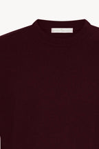Maglia Girocollo in Puro Cashmere Acero