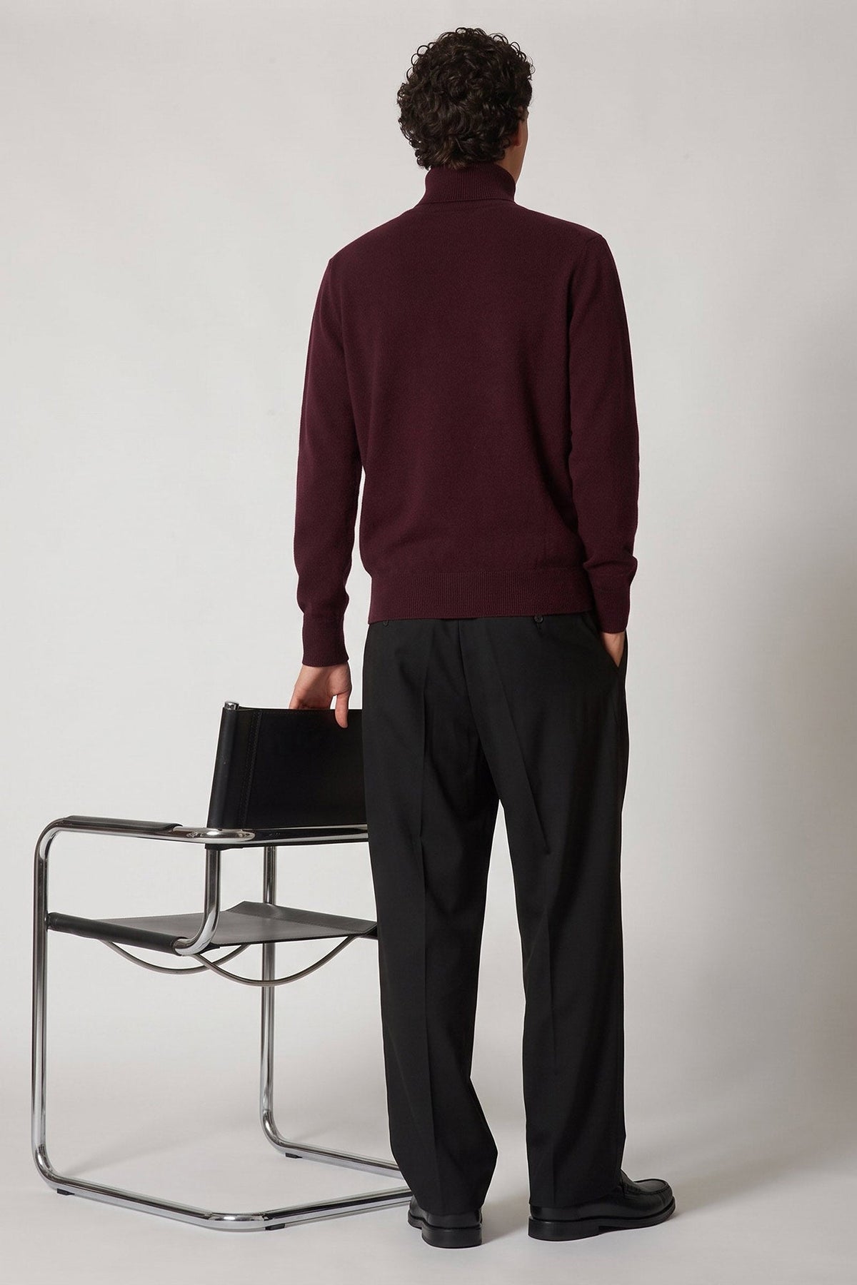 Dolcevita in Puro Cashmere Acero