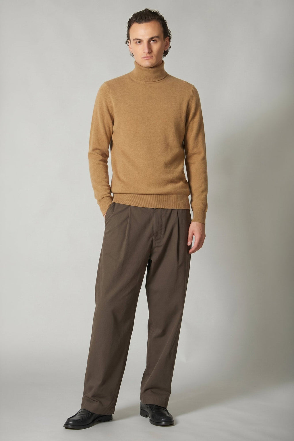 Dolcevita in Puro Cashmere Cammello