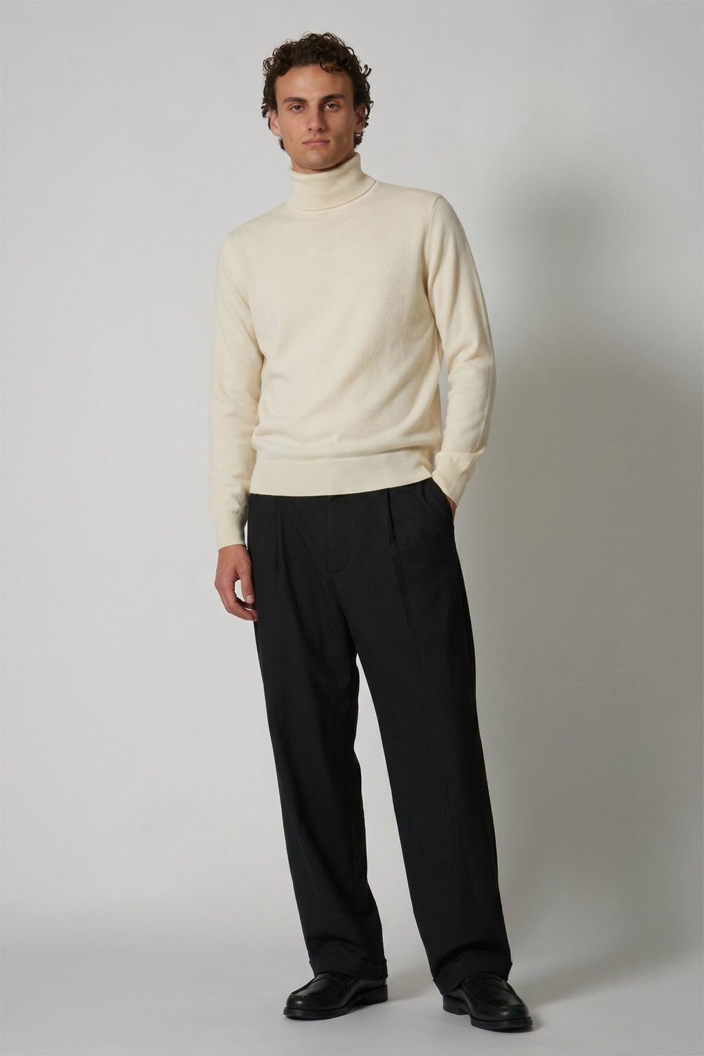 Dolcevita in Puro Cashmere Latte