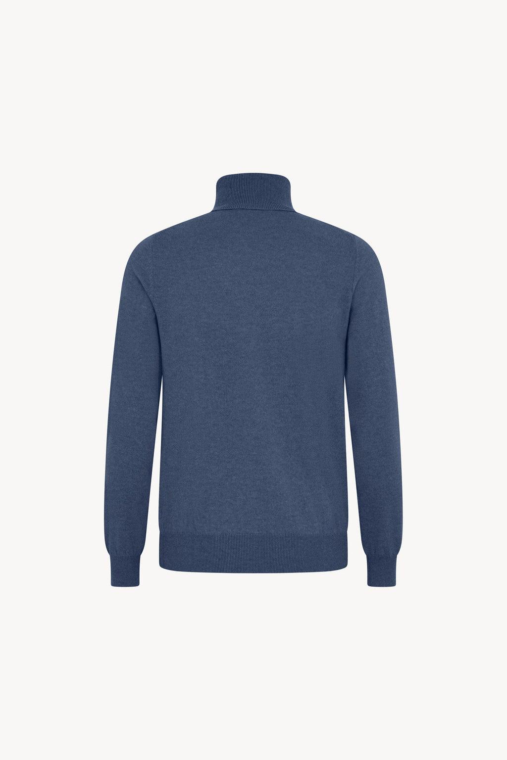 Dolcevita in Puro Cashmere Denim Scuro