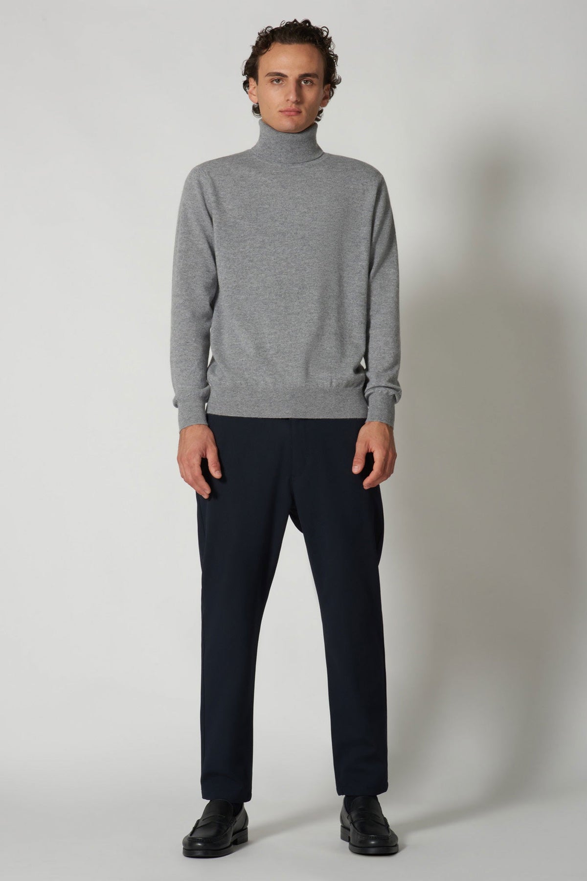 Dolcevita in Puro Cashmere Silver