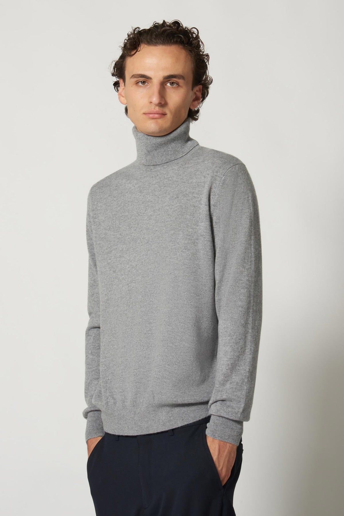 Dolcevita in Puro Cashmere Silver