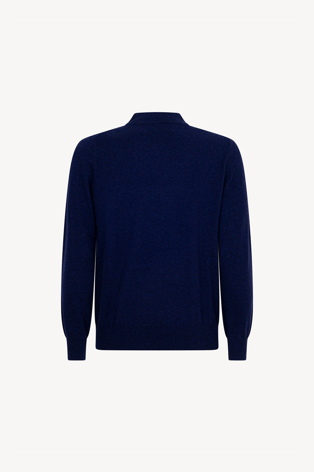 Maglia a Lupetto in Puro Cashmere Ink Blue