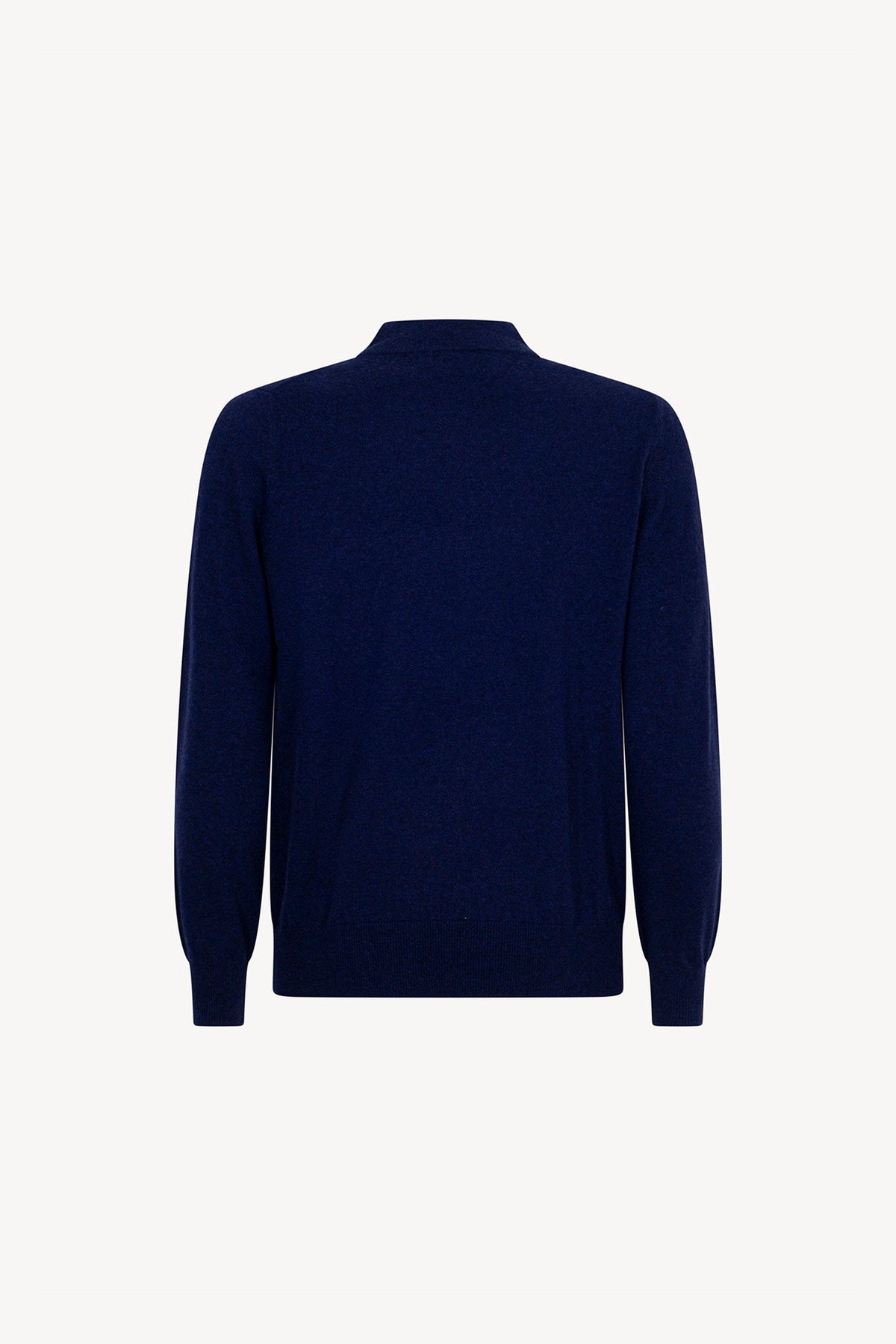 Maglia a Lupetto in Puro Cashmere Ink Blue