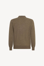 Maglia a Lupetto in Puro Cashmere Dune