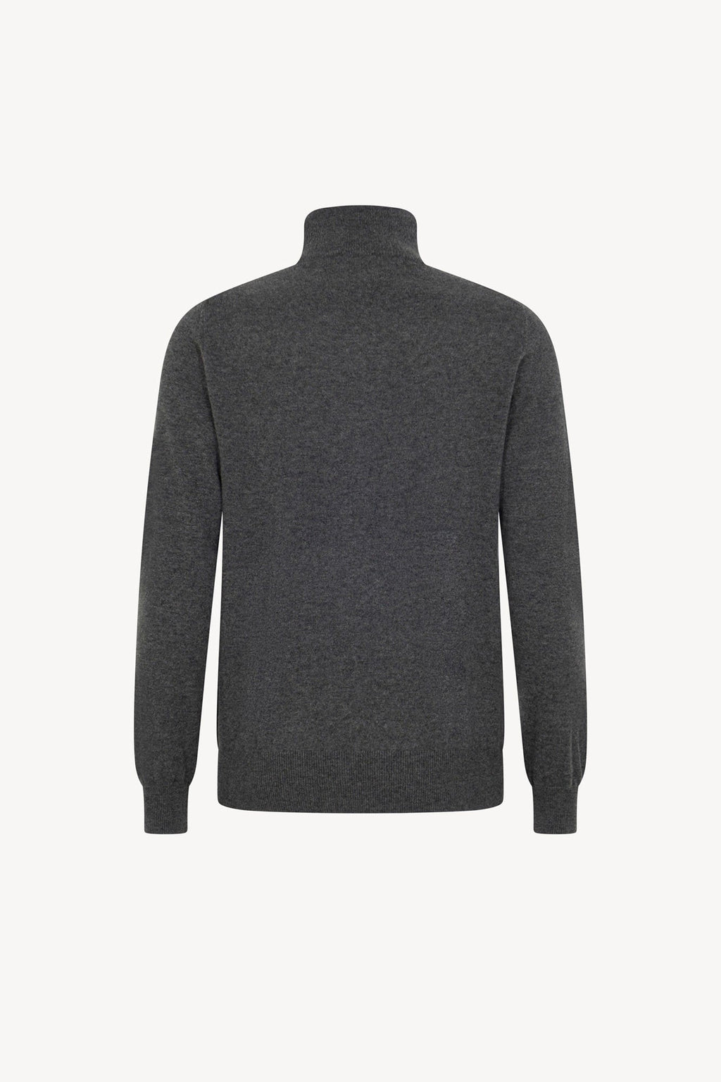Lupetto Mezza Zip in Puro Cashmere Flanella