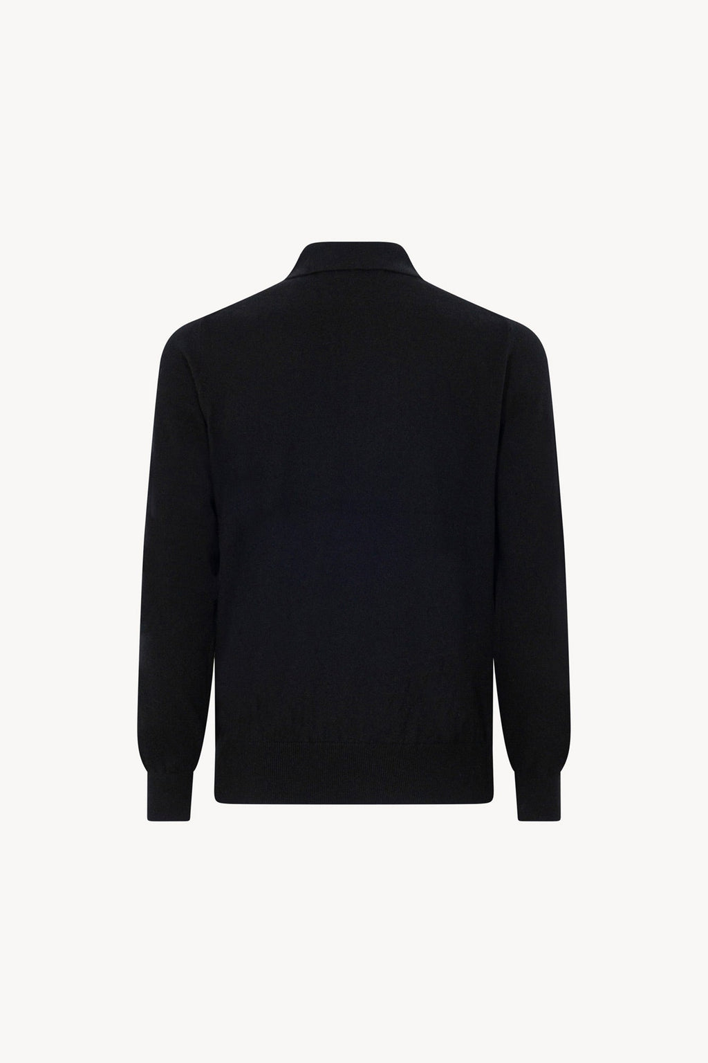 Polo in Puro Cashmere Nero
