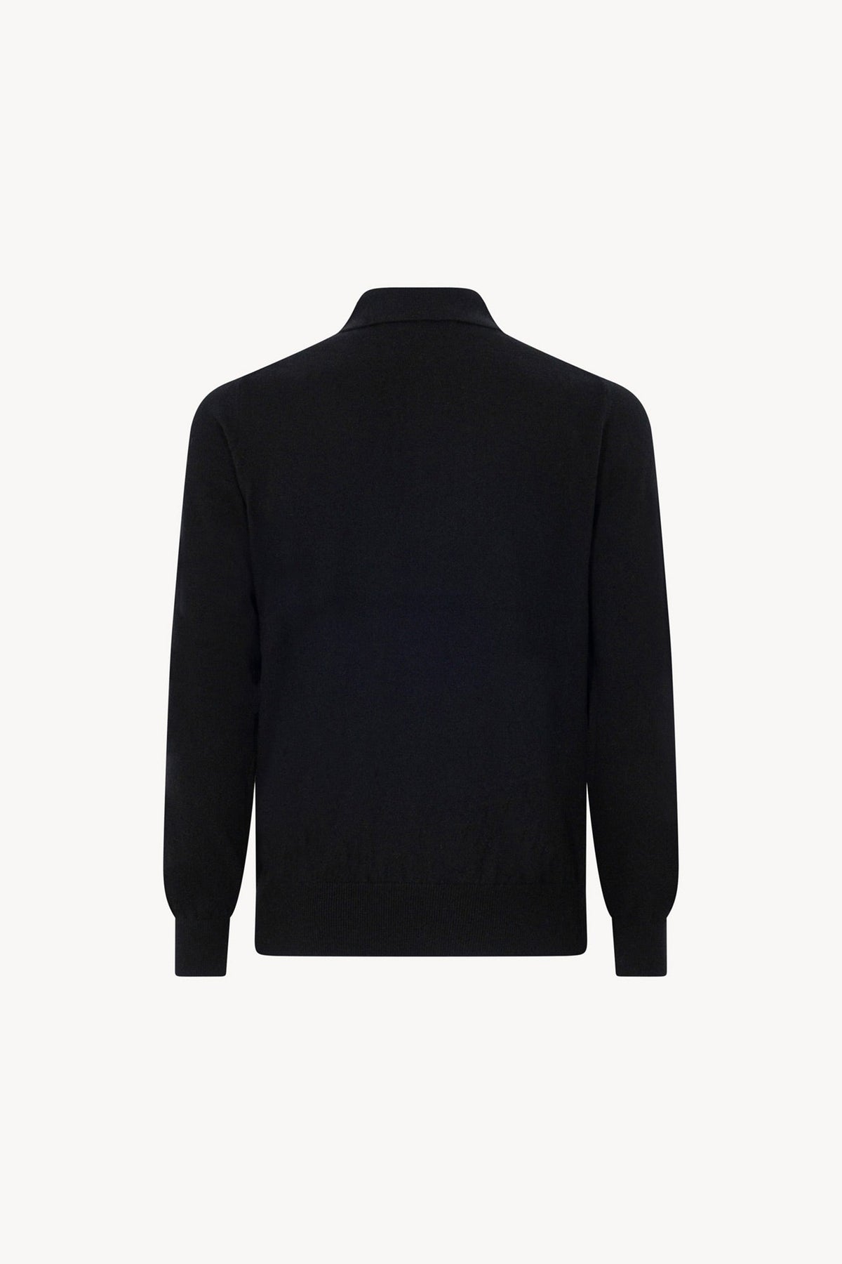 Polo in Puro Cashmere Nero