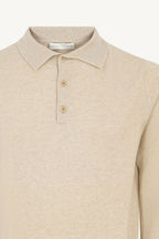 Polo in Puro Cashmere Avena