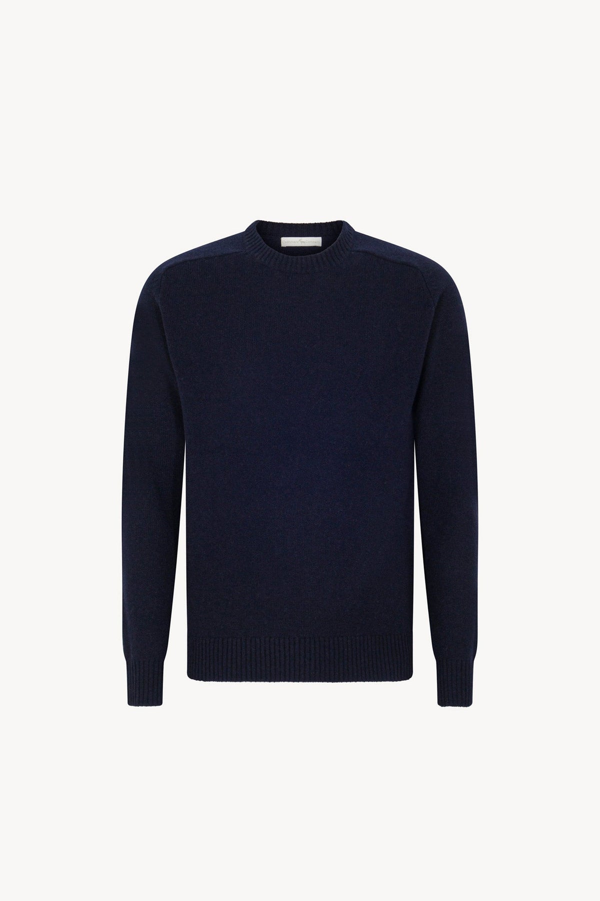 Girocollo 4 Fili in Puro Cashmere Navy