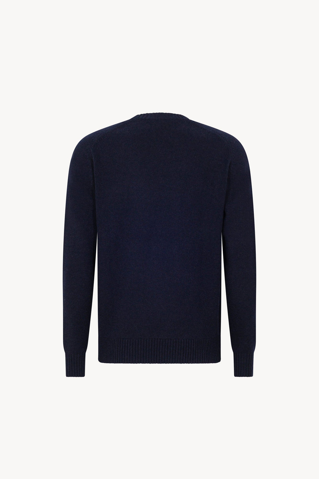 Girocollo 4 Fili in Puro Cashmere Navy