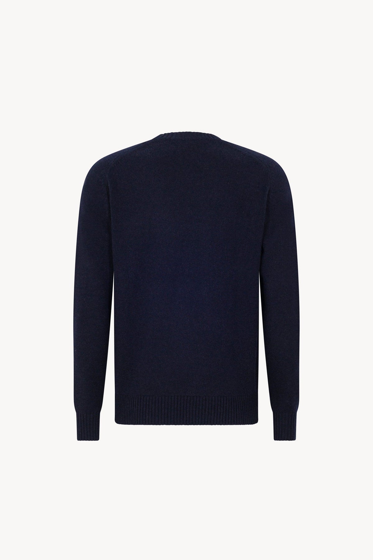 Girocollo 4 Fili in Puro Cashmere Navy