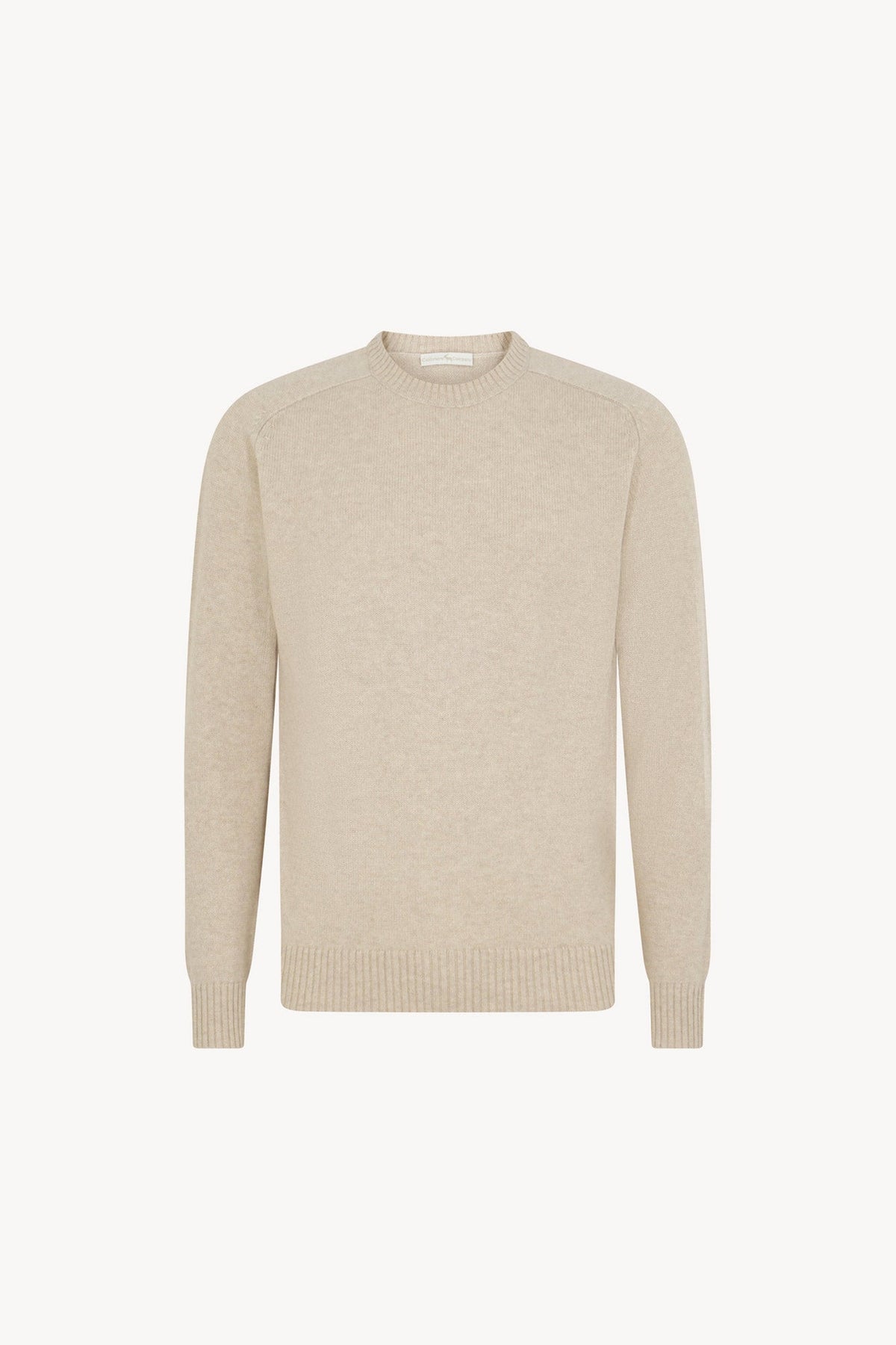 Girocollo 4 Fili in Puro Cashmere Avena